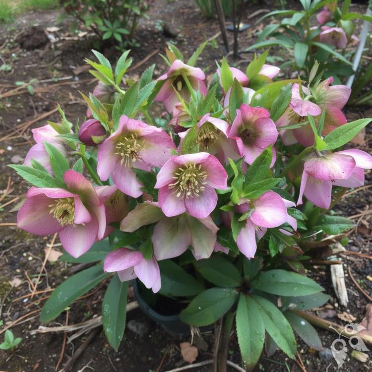 Lenten Rose, 'New York Night' #1