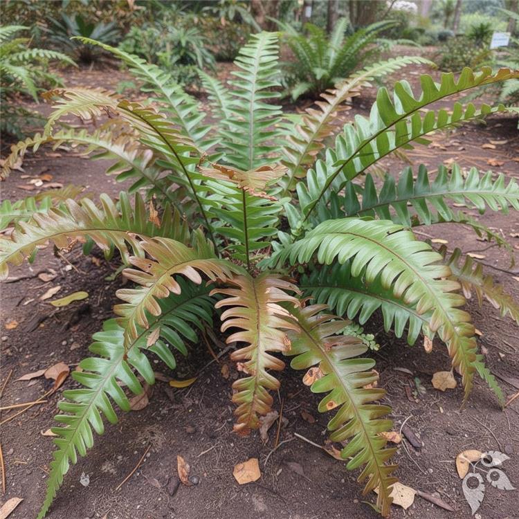Fern Mahogany 8"