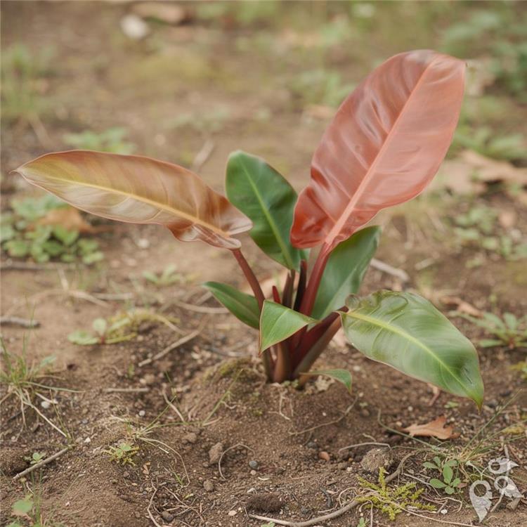 Philodendron Red Sun 4"