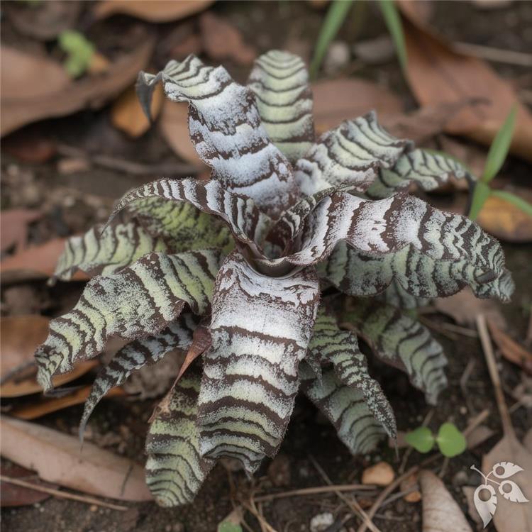 Bromeliad Cryptanthus Absolute Zero 5"