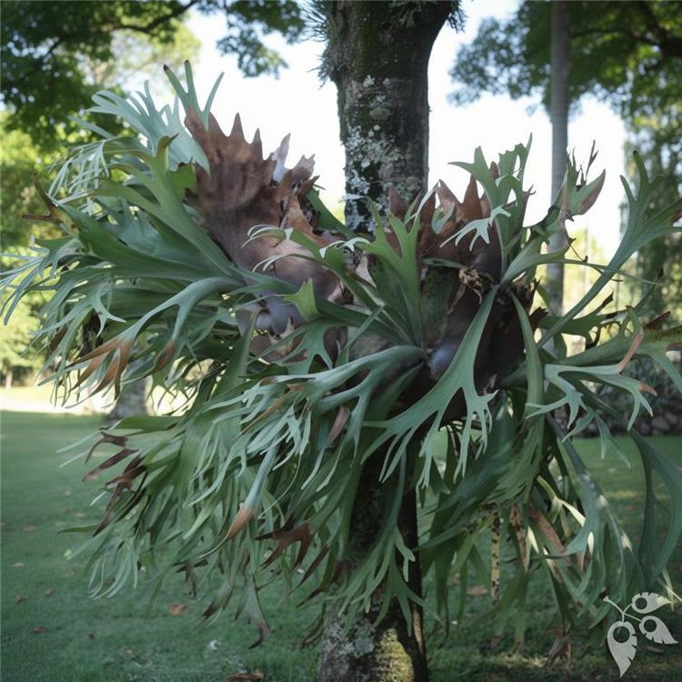 Hang Bskt Fern Staghorn 6"
