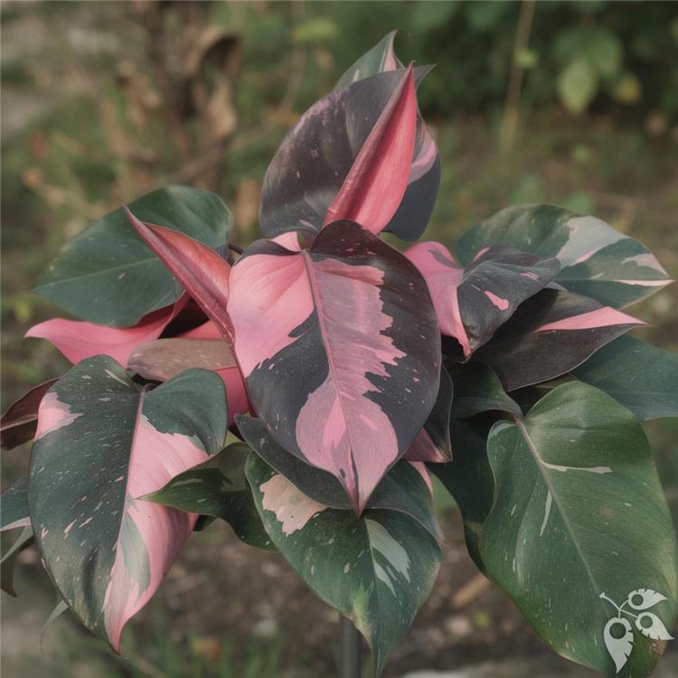 Hang Bskt Philodendron Pink Princess 4"